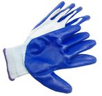 43 Grams Polyester Liner Nitrile Work Gloves High Temperature Resistance